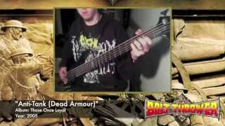 Bolt Throwers quotAntiTank Dead Armourquot BASS COVER [upl. by Norvell911]