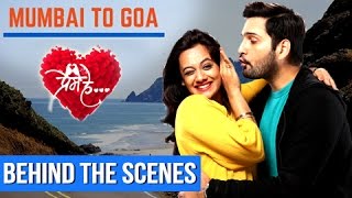 Spruha Joshi amp Siddharth Chandekar  Mumbai To Goa  Prem He  New TV Series on Zee Yuva [upl. by Shari]