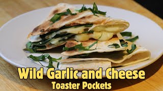 Wild Garlic and Cheese Toaster Pockets [upl. by Phiona]