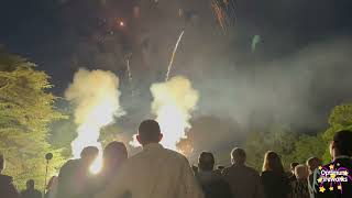 Optimum Fireworks  Grantley Hall Wedding Pyromusical [upl. by Chester833]