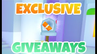 LIVE 🔴 PET SIM X  EXCLUSIVE PET GIVEAWAY petsimx petsimxgiveaway [upl. by Maximo439]