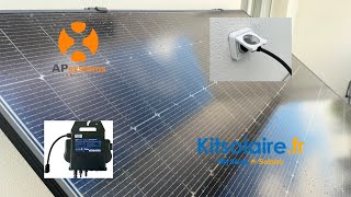 Je test un kit solaire PlugampPlay sur prise en appartement  Kitsolairefr [upl. by Lampert104]