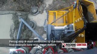 Wirtgen AutoPilot SP 15 amp SP 25 Slipform Pavers  Application Video [upl. by Aened]