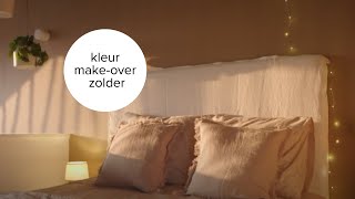 Klaar voor kleur de gastenkamer van Maaike en Sebastiaan krijgt een kleur makeover  vtwonen [upl. by Walston323]