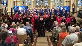 And Can It Be Dan Forrest St Mary’s Andover 13 July 2024 with Swindon Male Voice Choir [upl. by Ahsirat]