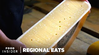 How Dutch Gouda Is Made At A 100YearOld Family Farm  Regional Eats  Insider Food [upl. by Asirem]