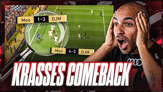 KRASSE COMEBACKS VS PROS UM FUT CUP QUALI  FIFA 22 [upl. by Aneelak]