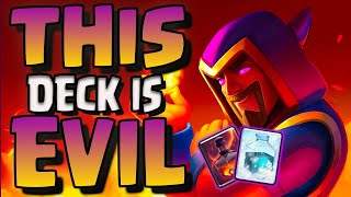 EVO WIZARD DECK IS DIABOLICAL  BALLOON FREEZE IS BACK  CLASH ROYALE BEST VOID DECK [upl. by Asenev]