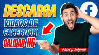 Cómo Descargar Vídeos de FACEBOOK desde la PC Sin Perder Calidad 2024 ✅ HD [upl. by Oemac]