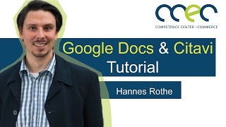 Tutorial for Google Docs and Citavi [upl. by Hars]