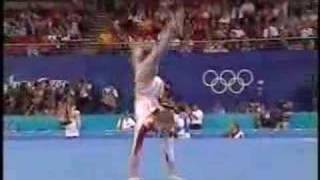 Andreea Raducan  2000 Olympics AA  Floor Exercise [upl. by Cristen]