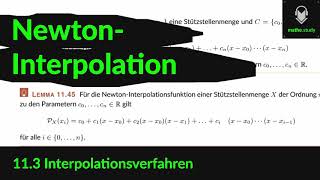 ▶ NewtonInterpolation 33  by MATHEstudy [upl. by Lokkin]