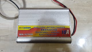 12volt 10amp battery charger fault repair ok [upl. by Narual]