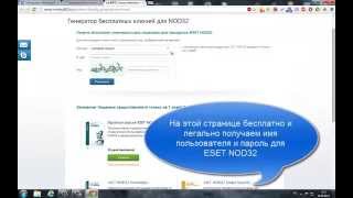 Скачать обновления для Антивируса ESET NOD32 [upl. by Nnylirehs]