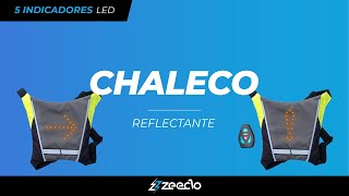 Chaleco con indicadores LED de Zeeclo ¡el mejor accesorio para tu VMP [upl. by Rehpinej507]