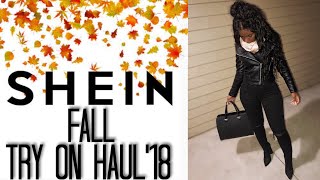 MASSIVE Shein Fall Try On Haul 2018  MUST WATCH iDESIGN8 [upl. by Rediah40]