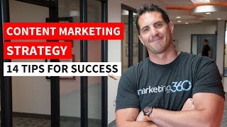 Content Marketing Strategy  14 Tips for Success [upl. by Nnylecyoj]