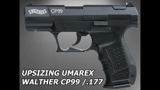 TECH Upsizing CP99 Walther Umarex  13 joules [upl. by Hussey264]