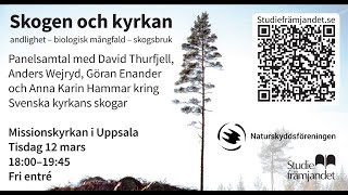 Skogen och Kyrkan  Andlighet biologisk mångfald och skogsbruk Naturskyddsföreningen [upl. by Windy]