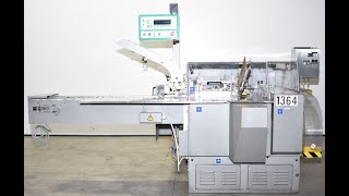 Marchesini Model BA 100 Automatic Horizontal Intermittent Motion Cartoner  Stock72414001 [upl. by Belcher]