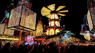 Weihnachtsmarkt in Breslau 2022 Eindrücke Jarmark Bożonarodzeniowy we Wrocławiu [upl. by Themis]