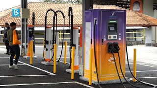 EV charging stations to double to 4000 next year [upl. by Ahsienat]