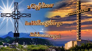 Feuerkogel Höllengebirge Riederhütte Höllkogel Alberfeldkogel Salzkammergut Austria [upl. by Ynnob]