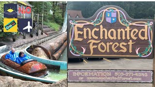 ENCHANTED FOREST  Oregons ONLY Theme Park [upl. by Yelruc]