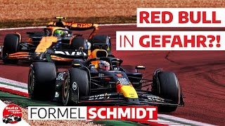 Verstappen wehrt Norris ab  GP EmiliaRomagna Formel Schmidt 2024 [upl. by Enelhtac562]