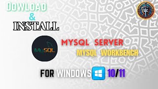 Download And install MYSQL server and work bench in Windows 1011 [upl. by Amitak23]