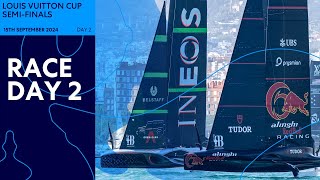 Louis Vuitton Cup  Day 2  SemiFinals  LIVE [upl. by Pachston]