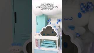 cinnamoroll stationery desk makeover💙 aesthetic sanrio shorts short kawaii fyp hellokitty [upl. by Souza409]