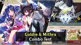 Alchemy Stars Desolation Codex  Mithra amp Goldie Combo Test [upl. by Cann]