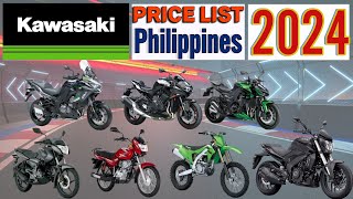 Kawasaki Price List in Philippines 2024 [upl. by Dodie263]