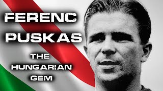 FERENC PUSKAS  THE HUNGARIAN GEM  HIGHLIGHTS WITH COMMENTARY [upl. by Cown]