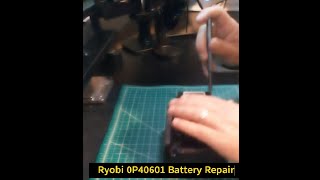 Ryobi 40V 0P40601 Battery Reset [upl. by Poliard]