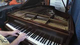 Classic USA made Knabe baby grand piano under 2000 [upl. by Kaufman]