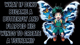 What if Deku Became a Butterfly and Flapped His Wings to Create a Tsunami [upl. by Janka]