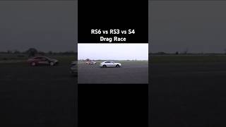 audi rs6 rs3 s4 700 hp drag roll race carwow fyp [upl. by Dickman]