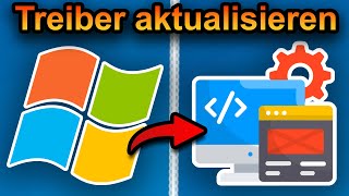 Windows Treiber aktualisieren 2024 alle schnell amp einfach [upl. by Laehcim]