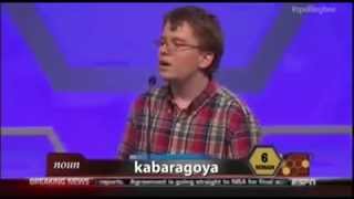 Jacob Williamson Spelling Bee  Misspells Kabaragoya [upl. by Ader795]