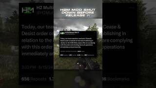 H2M MW2 Remastered Mod JUST received a CEASE amp DESIST from ACTIVISION a DAY before release [upl. by Eceinahs]