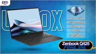 Unbox ASUS Zenbook 14 OLED Q425 Intel Core Ultra 7 155H 16GB RAM 1TB SSD [upl. by Ayotaj4]