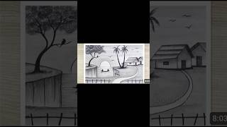 nature ka drawing shorts video drawing [upl. by Notlih]