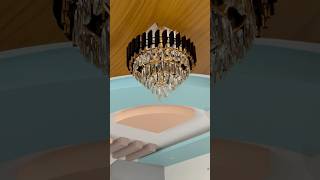 Chandelier light for living room  Our Home 😍😍😍 chandelier light livingroom homedecor [upl. by Amund]