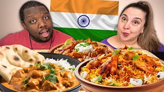 Trying INDIAN FOOD Weve NEVER Tried Before Taste Test [upl. by Patti]