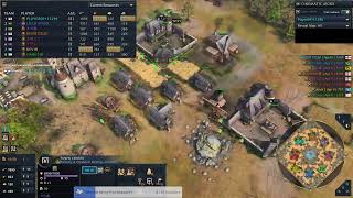 Age of Empires 4 Season 7 Multiplayer FFA Standard Live Streaming 20240326 [upl. by Goddart]