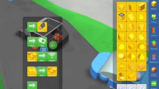 Blocksworld HD Blocksworld hd police chase  how to make with basic stuff [upl. by Yasmine555]