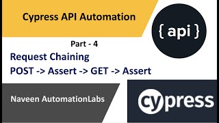 4 Cypress API Automation  Request Chaining POST then GET [upl. by Itsuj]