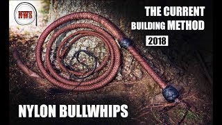 My Current NylonParacord Bullwhip Making Method 2018  Nicks Whip Shop [upl. by Caswell]